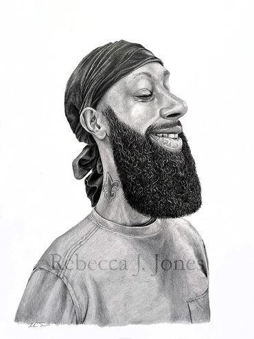 Rain Down on Me
Graphite Pencil