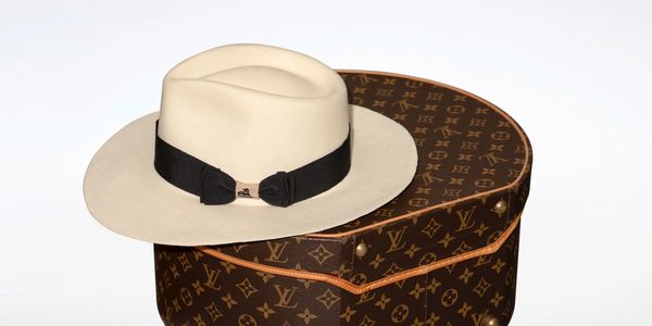 Louis Vuitton Monogram Eclipse Panama Hat - Accessories