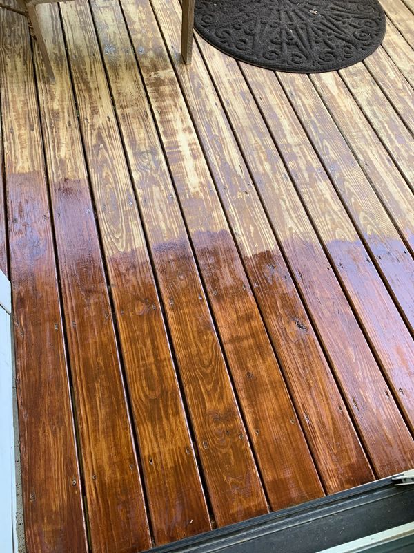 Deck Staining