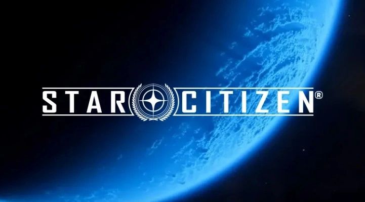 Star Citizen logo over a blue planet backdrop in space. Star Citizen Referral Code. Referral Code Star Citizen
