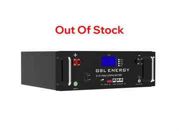 GSL Energy 5.12V 100Ah LiFePO4 battery unit.