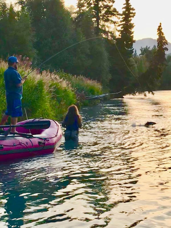 Rafting, Alaska, Kenai, float, Salmon, Trout, Silver, Raft, Alaska, Drift, Fishing, Fly Fishing, AK