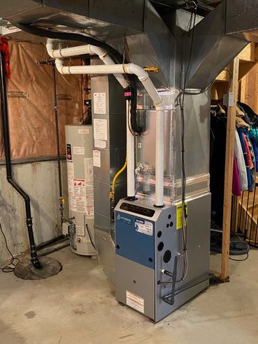 Furnace and Hot Water Install 