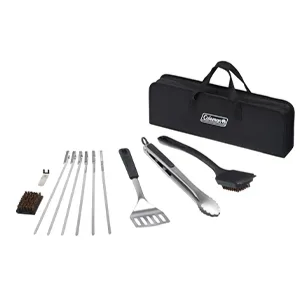Coleman 11 Piece BBQ Tool Set with Case