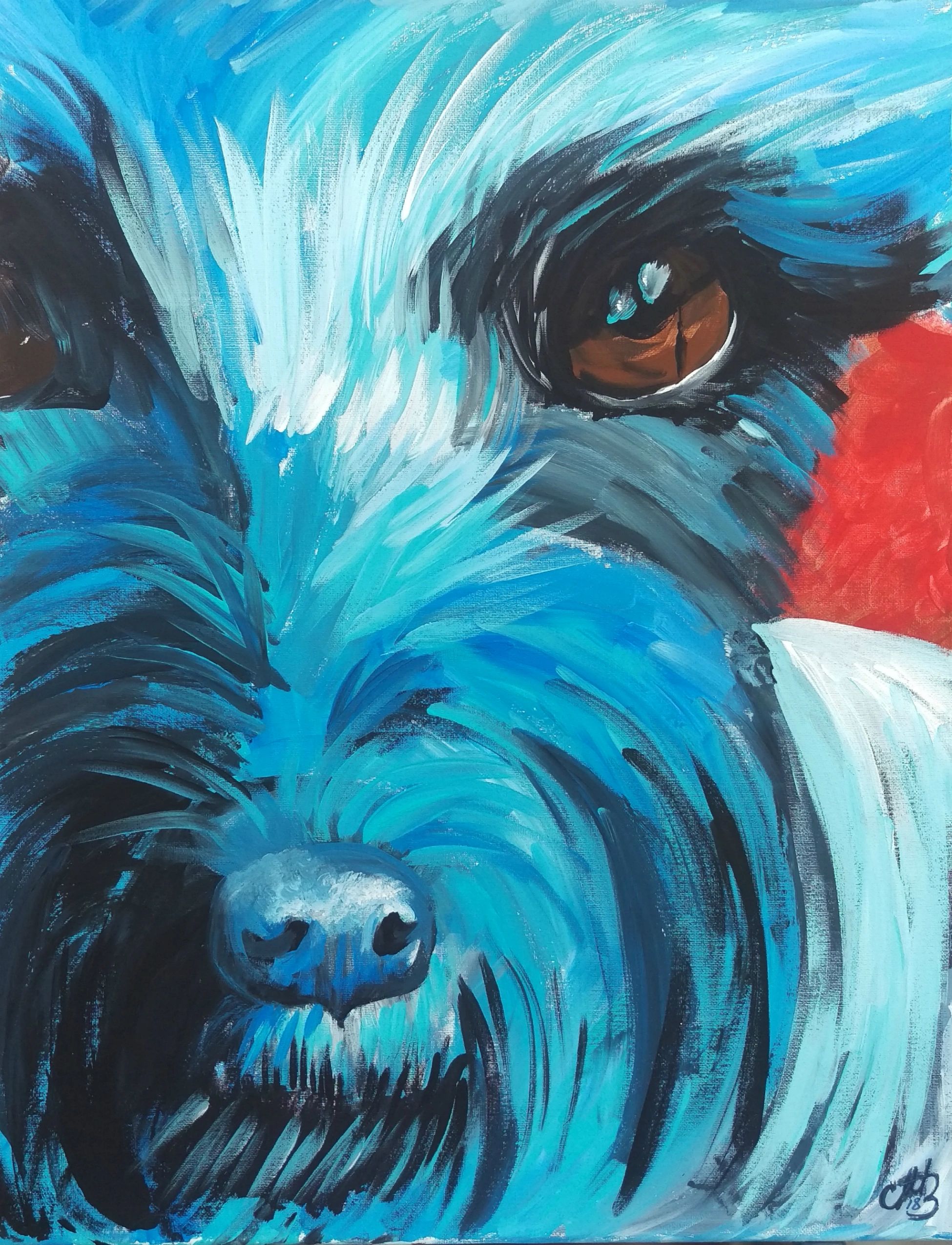 CitZa Designs Custom Pet Portraits, Watercolor Art, Acrylic Paintings