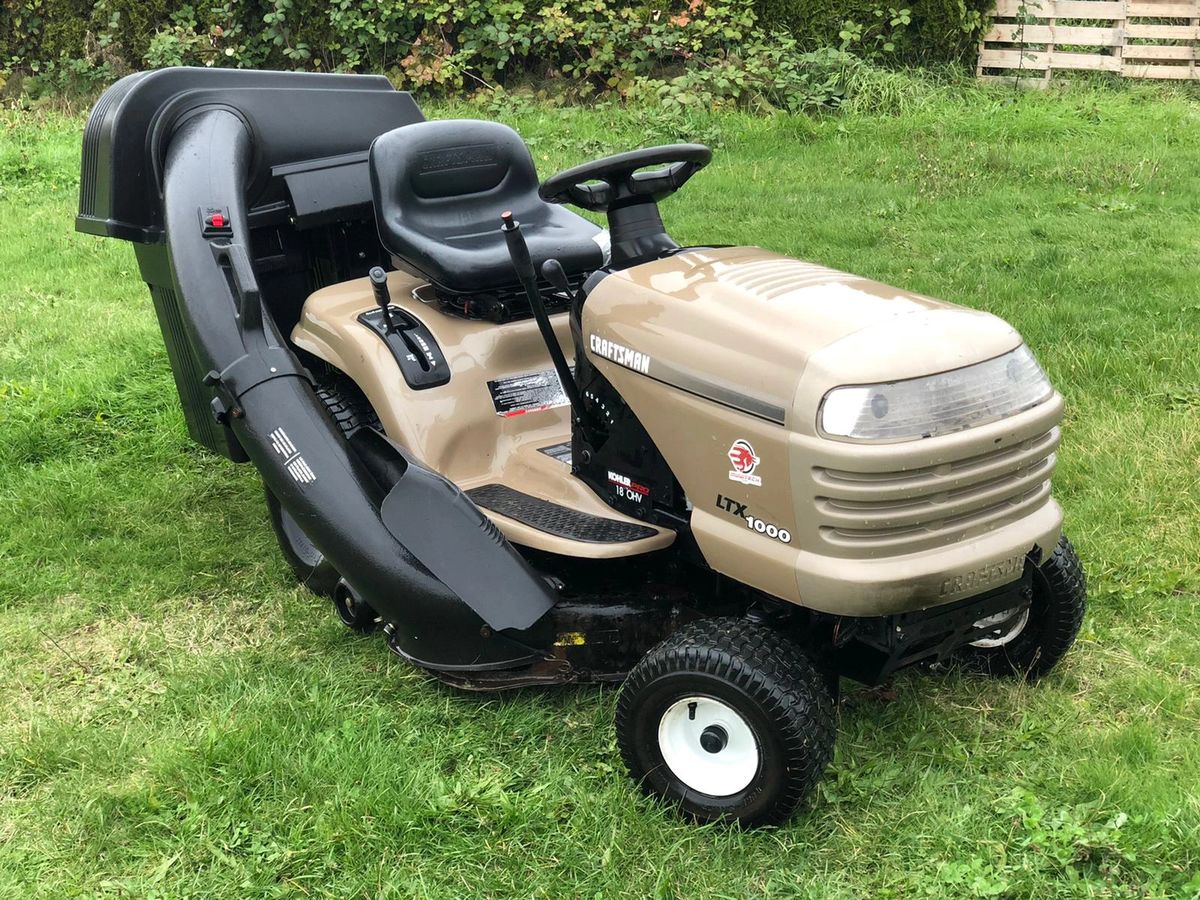 Craftsman LTX1000 With Bagger
