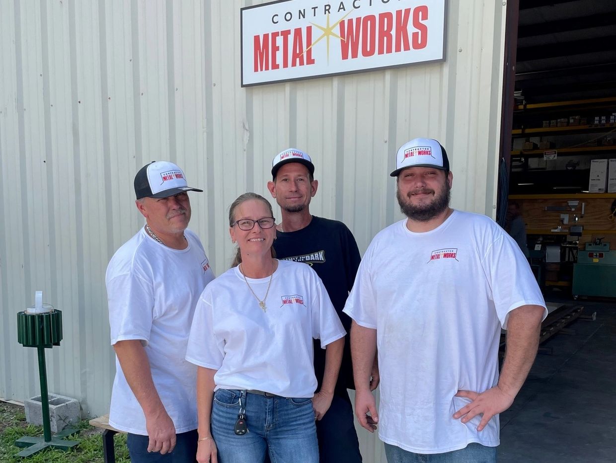 The original team that started Contractor Metal Works in 2023 Tampa, FL.