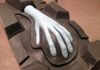 Urethane mold for making character hands. 