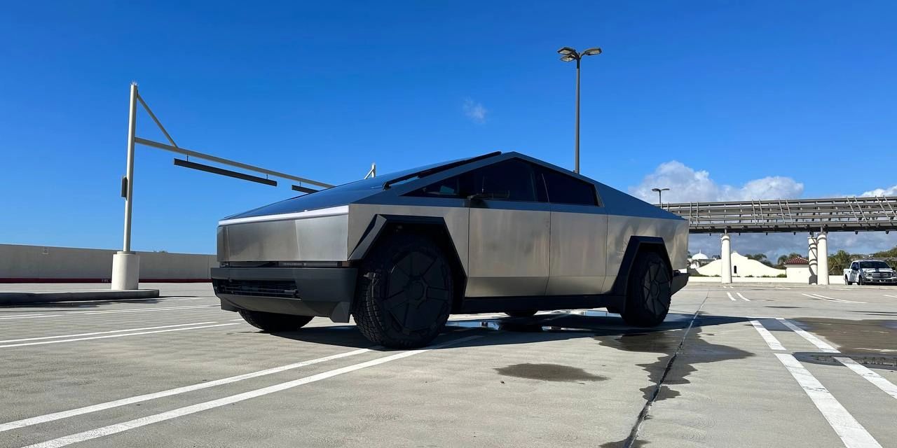 2024 Tesla Cybertruck in San Clemente California at South OC Cars and Coffee for rent on turo