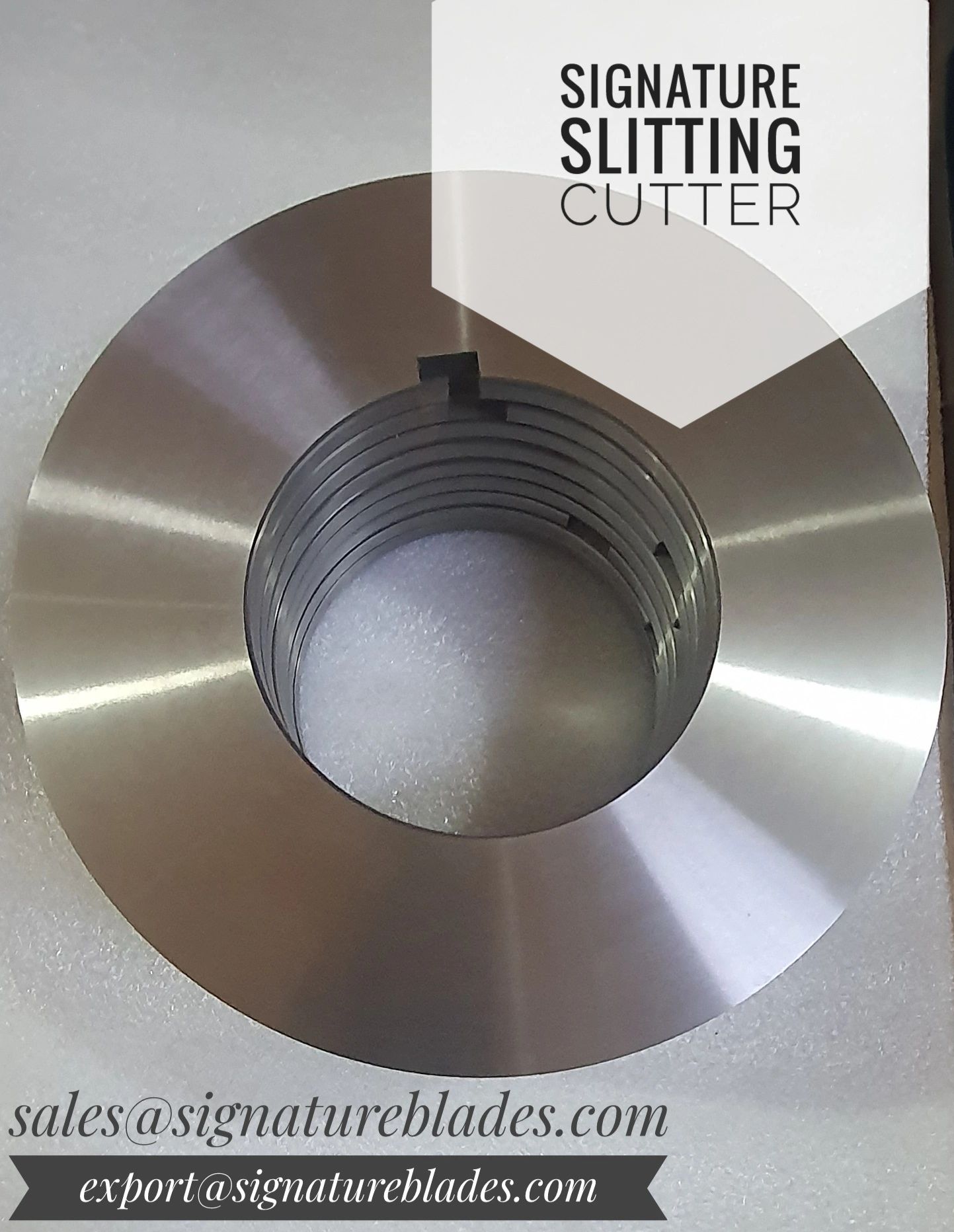 #SIGNaTuRe Slitting Cutter