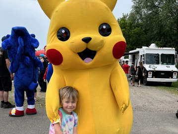 Mascotte de Pikachu