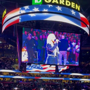 Grace-Kelly performs at TD Garden