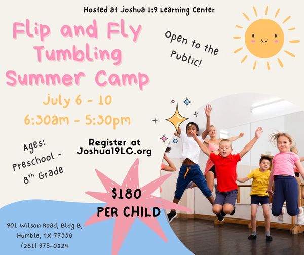 Flip and Fly Tumbling Camp