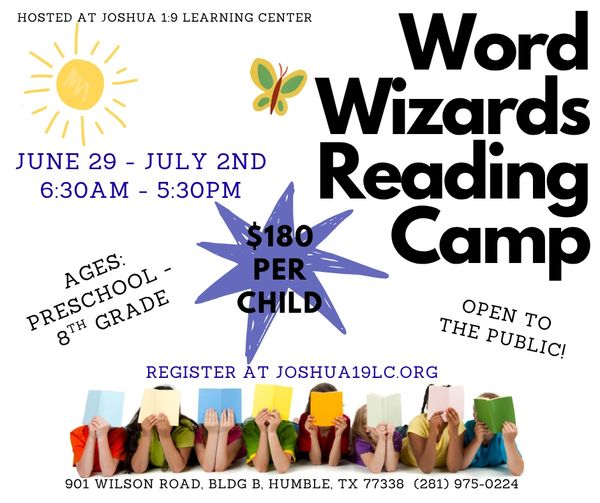 Word Wizards Reading/Writing Camp