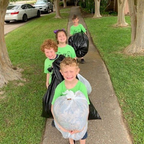 Acts of Service by cleaning up a local church