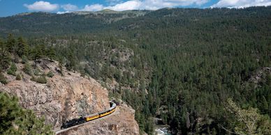 Durango & Silverton Narrow Gauge Railroad Flight Tour