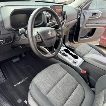 Clean Bronco Interior