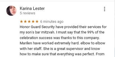honor guard security google reviews 