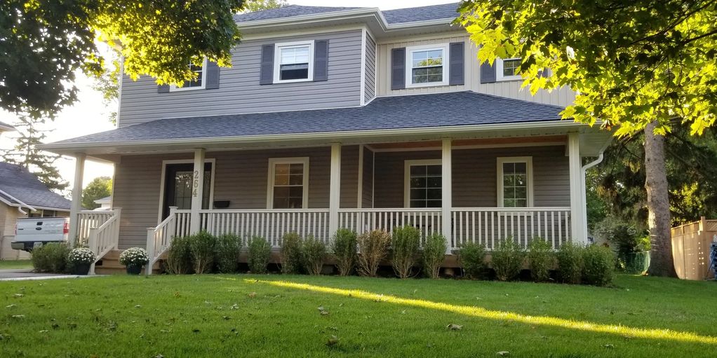 This 110 year old home received a 600sf addition, completely new plumbing, electrical and HVAC in ad