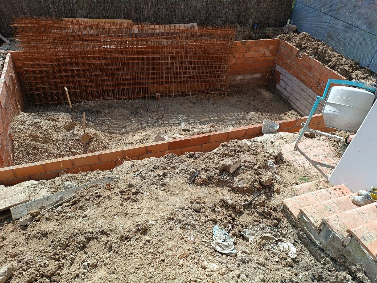 Construcción Piscina en Las Rozas de Madrid