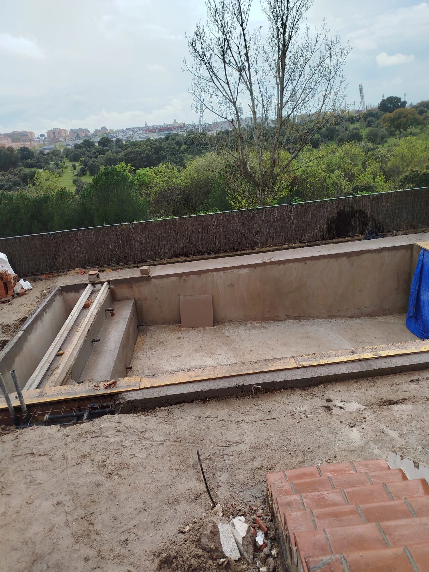 Construcción Piscina en Las Rozas de Madrid