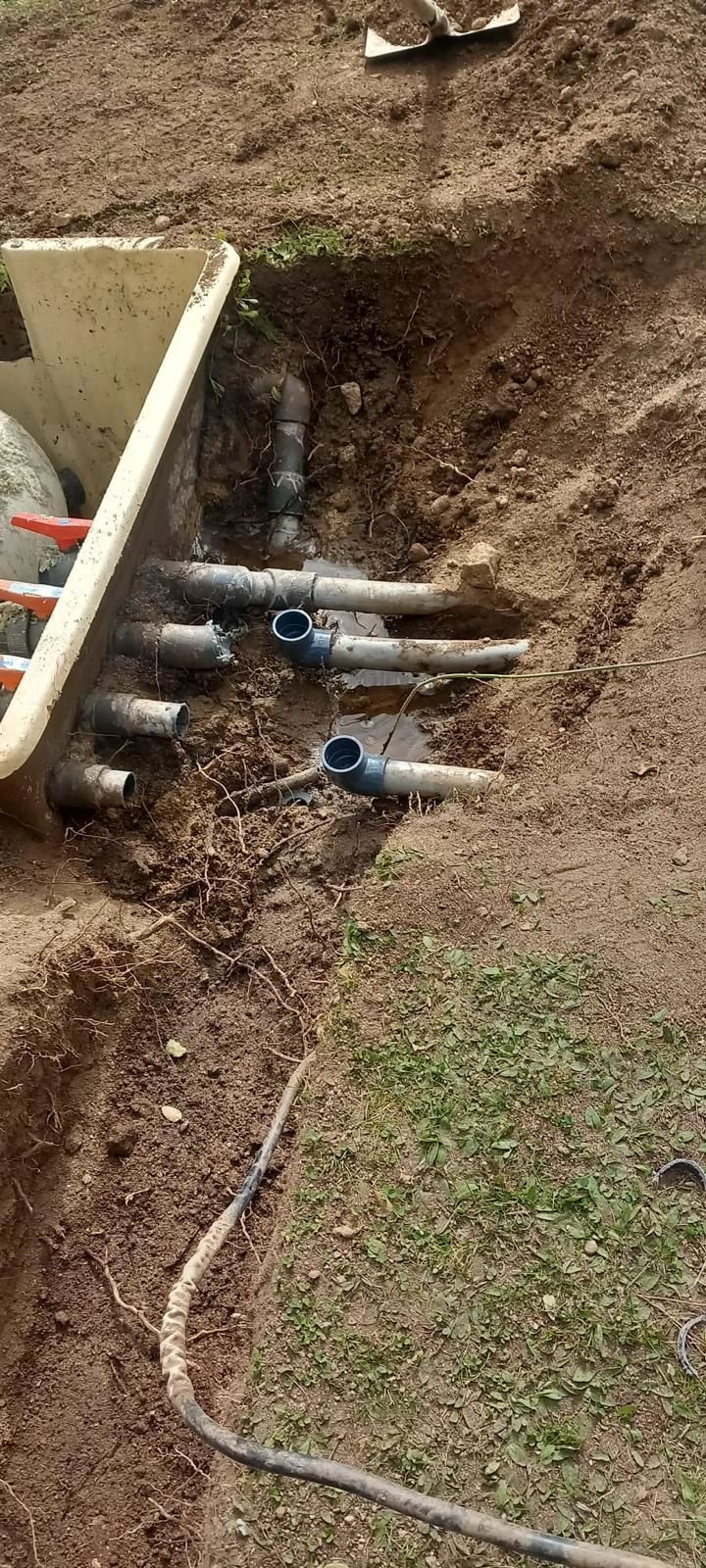 Instalación depuradora elevada en El Escorial