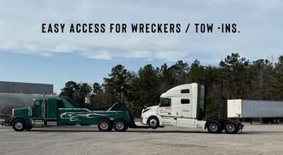 EASY ACCESS FOR WRECKERS / TOW-INS