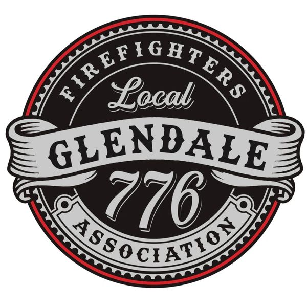 Glendale Local 776 Firefighters Association emblem.
