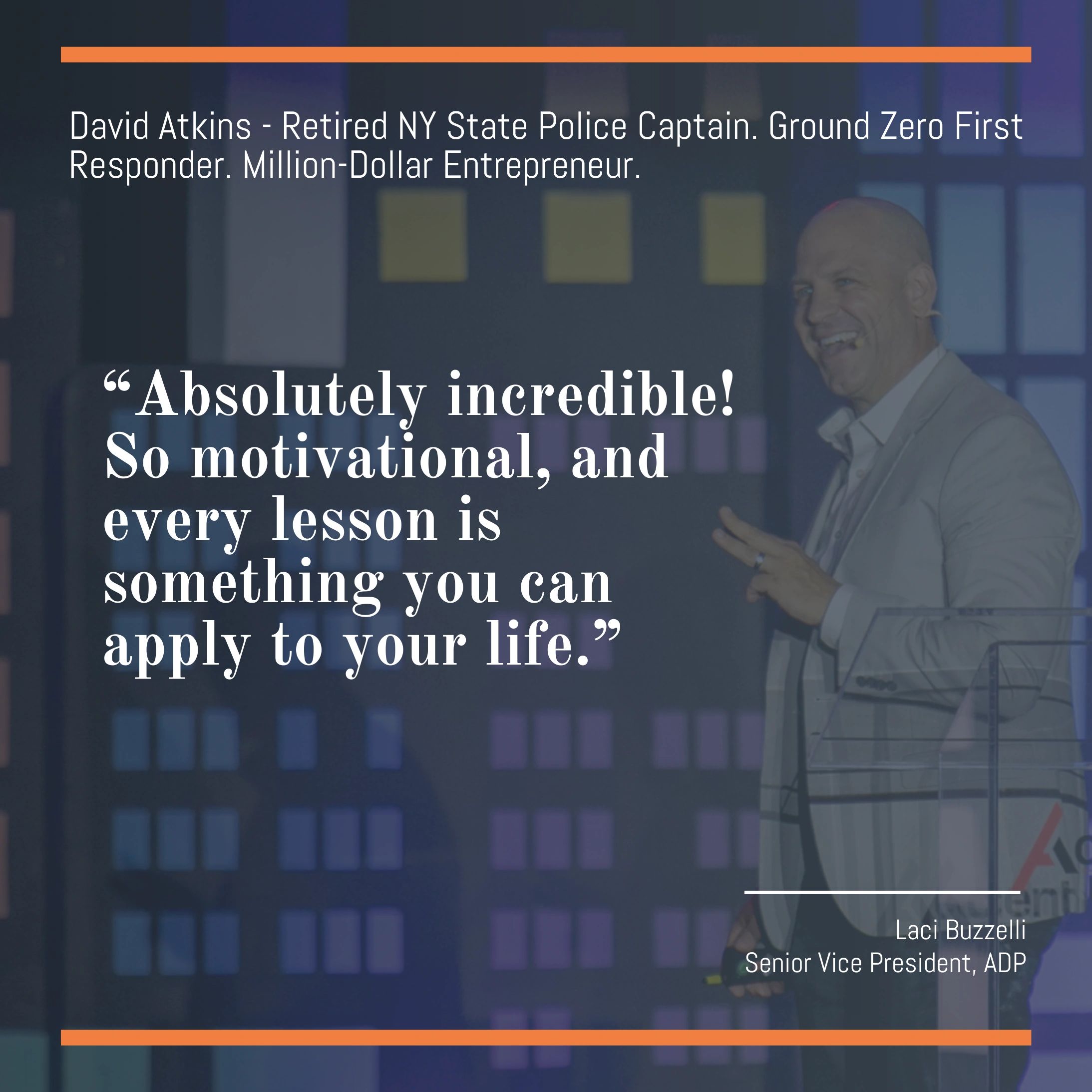 Book David Atkins, Leadership, Sales & Peak Performance keynote speaker for Teams & Organizations.