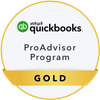 QuickBooks ProAdvisor Program Gold Badge