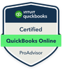 Certified QuickBooks Online ProAdvisor Badge