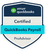 Certified QuickBooks Payroll ProAdvisor Badge
