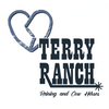 Terry Ranch cow horses and reining horses sponsorship logo