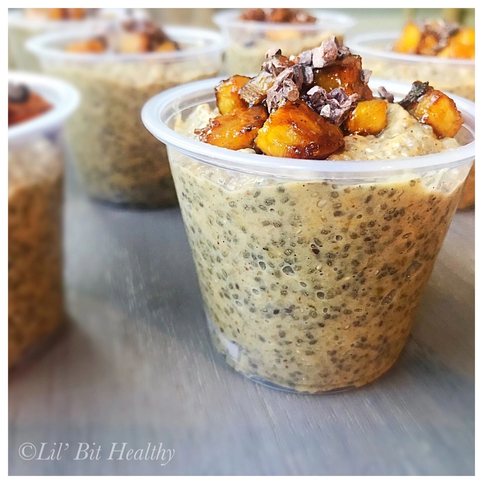 Caramelized Plantain Chia Pudding