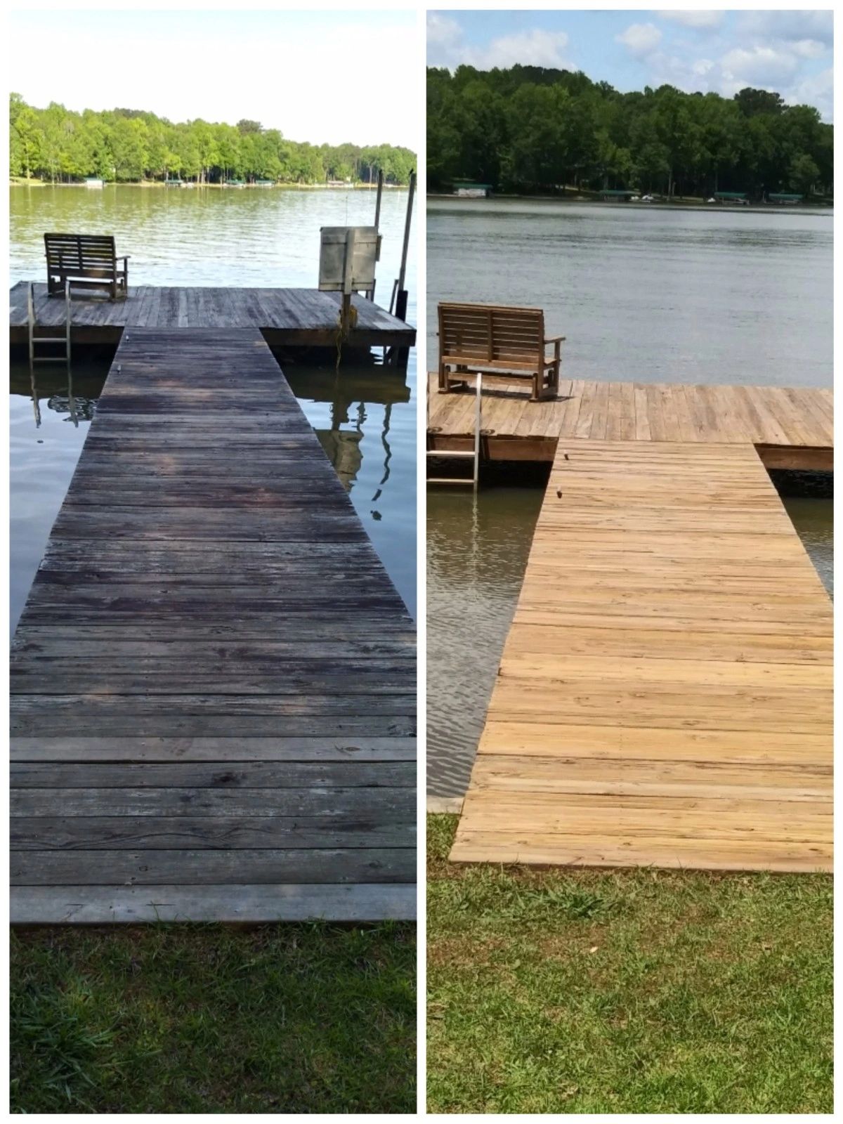 Boat Dock Cleaning