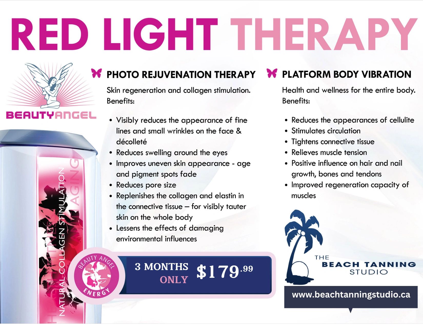 Benefits of Beauty Angel Red Light Therapy