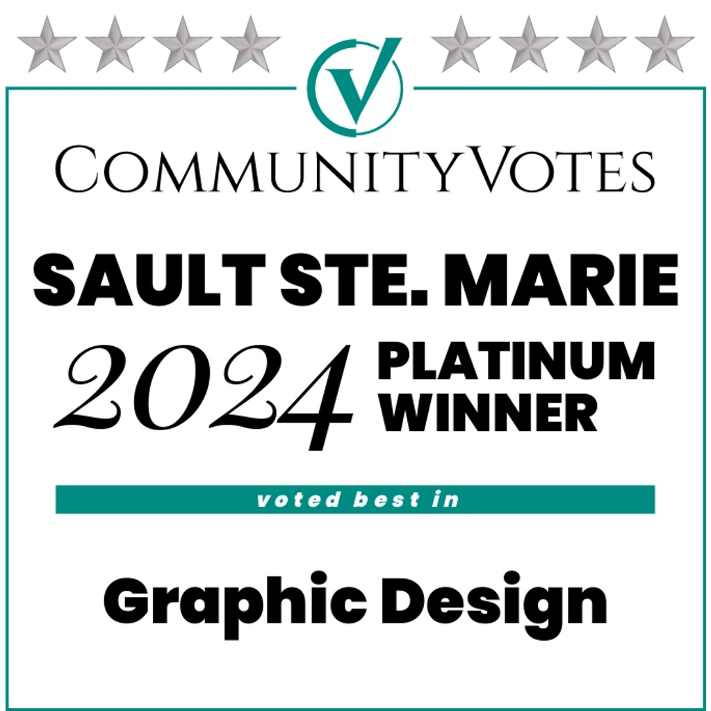 Vited best graphic design service in Sault Ste. Marie and area