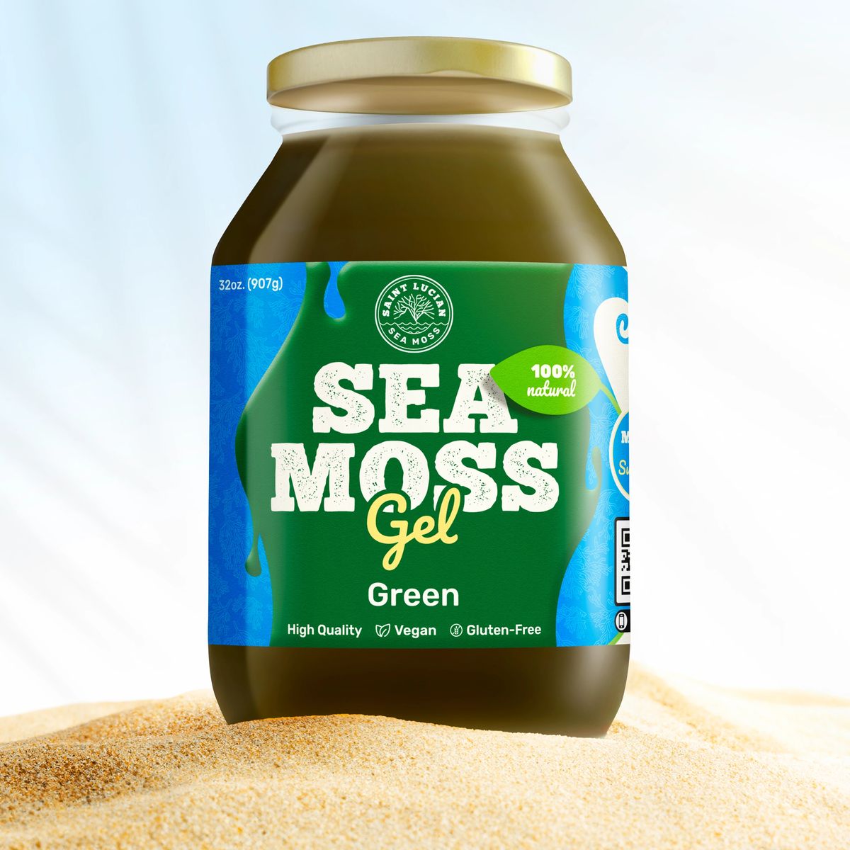 Green Sea Moss Gel (32oz)