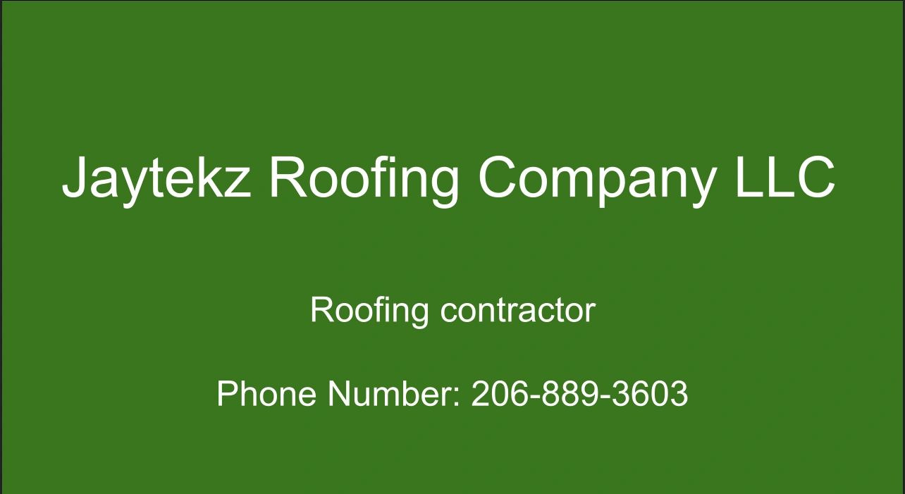 Jaytekz Roofing Company LLC Roof Shingles, Gable Roof, Roof Repair