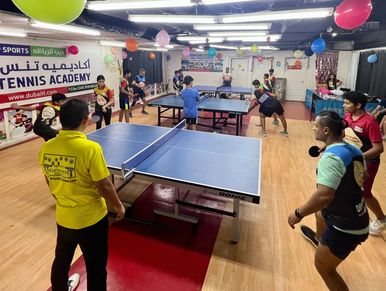 Burdubai:
DEEP SPORTS TABLE TENNIS- Burdubai
Address: Al Sharafi Bldg. Off. No. 303, Beside Sharaf D