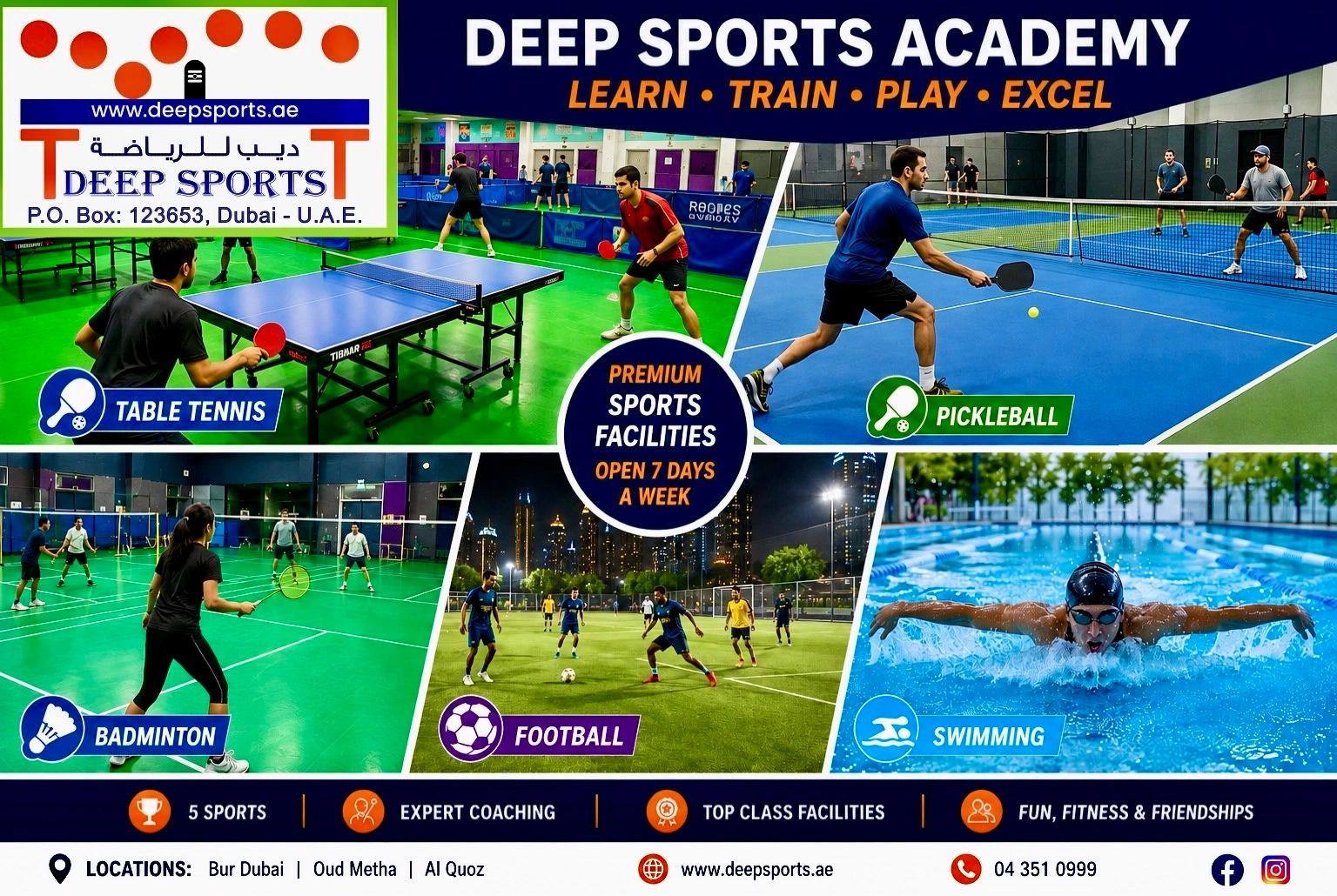 Deep cafe, Bur Dubai & Al Seef