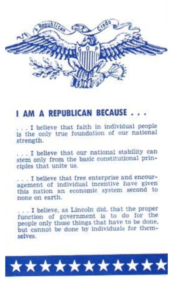 I am a Republican Because... photo
