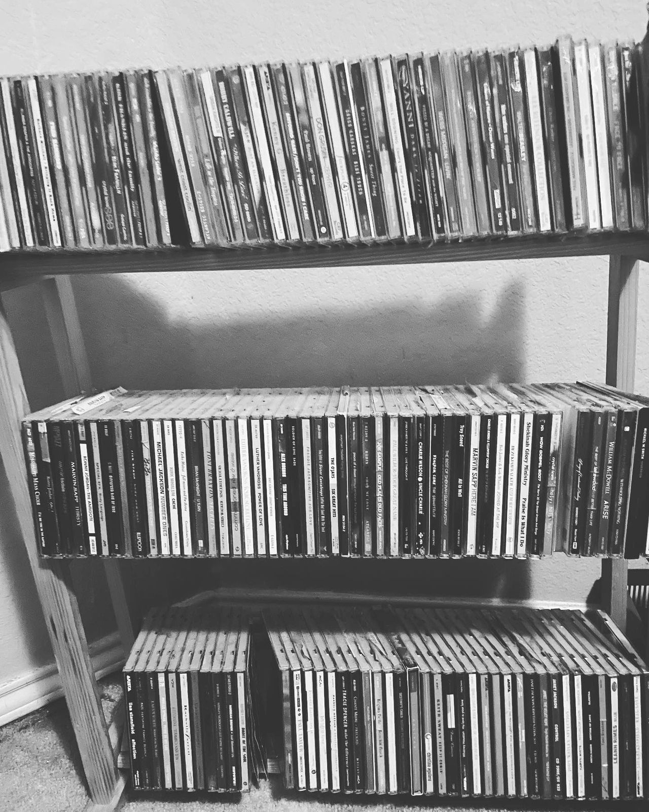 Photo by: Me, a small collection of the music I grew up on ranging from country to dance music, 90's R&B, pop, jazz, hip-hop, gospel, classical, etc.