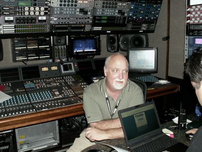 Mitch Rosenow, Kansas City audio engineer, soundman, broadcast A-1, producer, and musician.