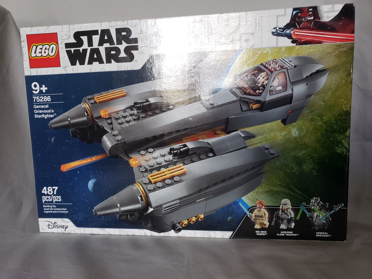 Lego Star Wars 75286 General Grievous's Starfighter Lego Set- NEW