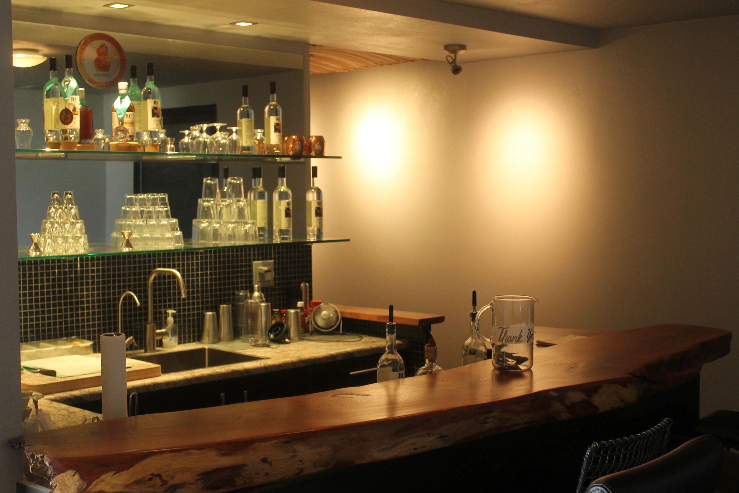 Tasting room interior