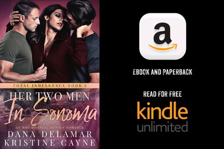 Her Two Men in Sonoma is available in ebook and paperback, or read for free in Kindle Unlimited