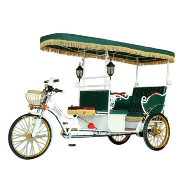 Greene Pedicab with four seats