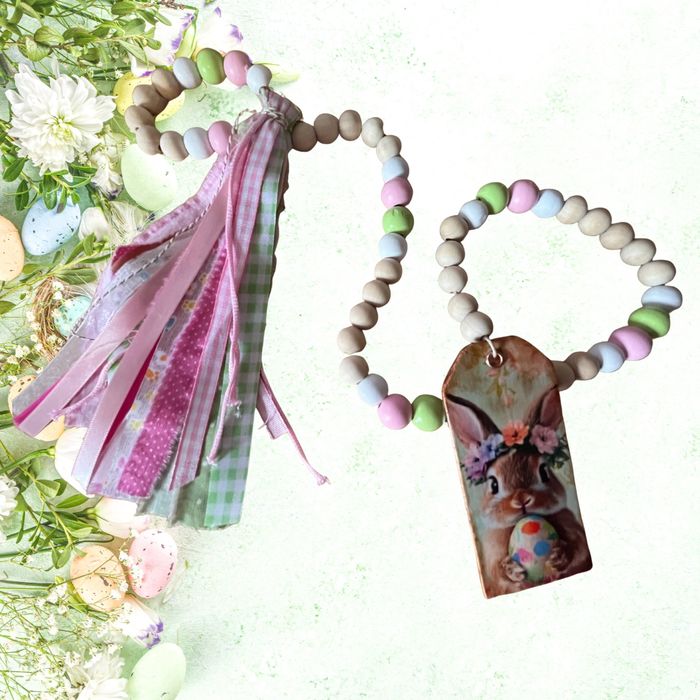 Easter tier tray decor ! 