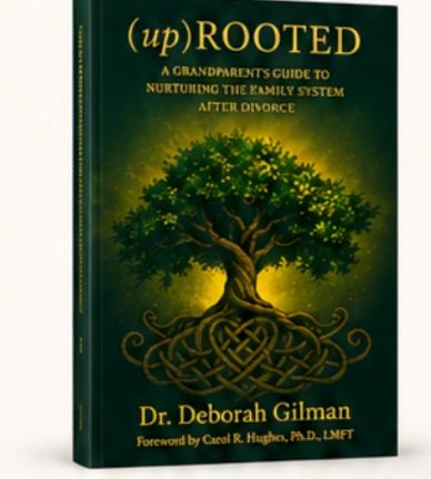 Book cover for "(up)Rooted" by Dr. Deborah Gilman.
